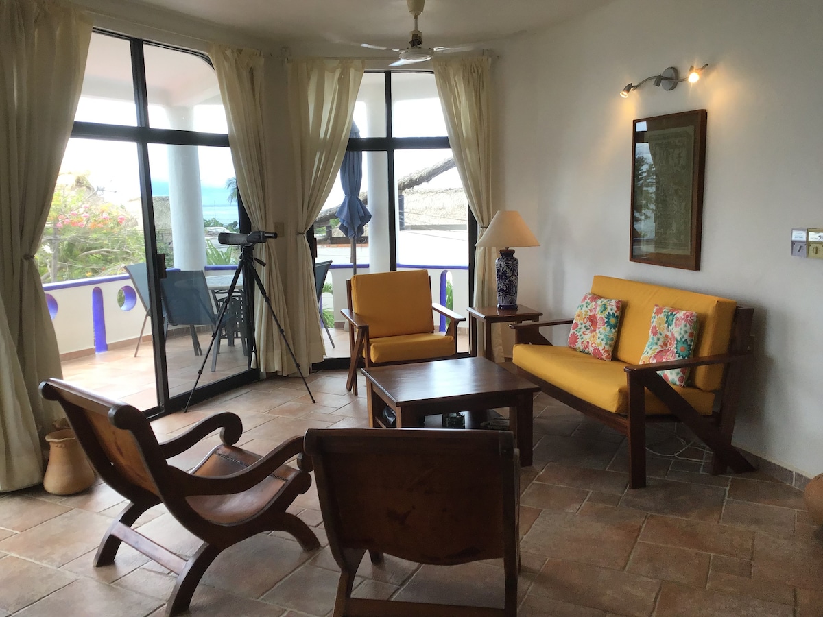 A beautiful condo, by the sea in Puerto Escondido