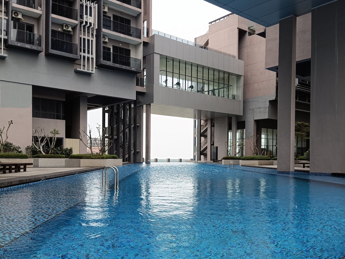 New Prestige Suite SeaView Melaka Town FreeParking