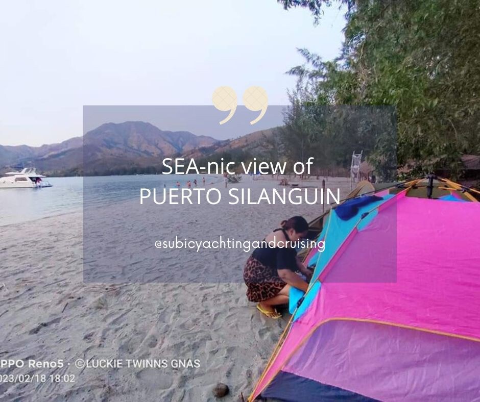 Silanguin Cove Tent Pitching