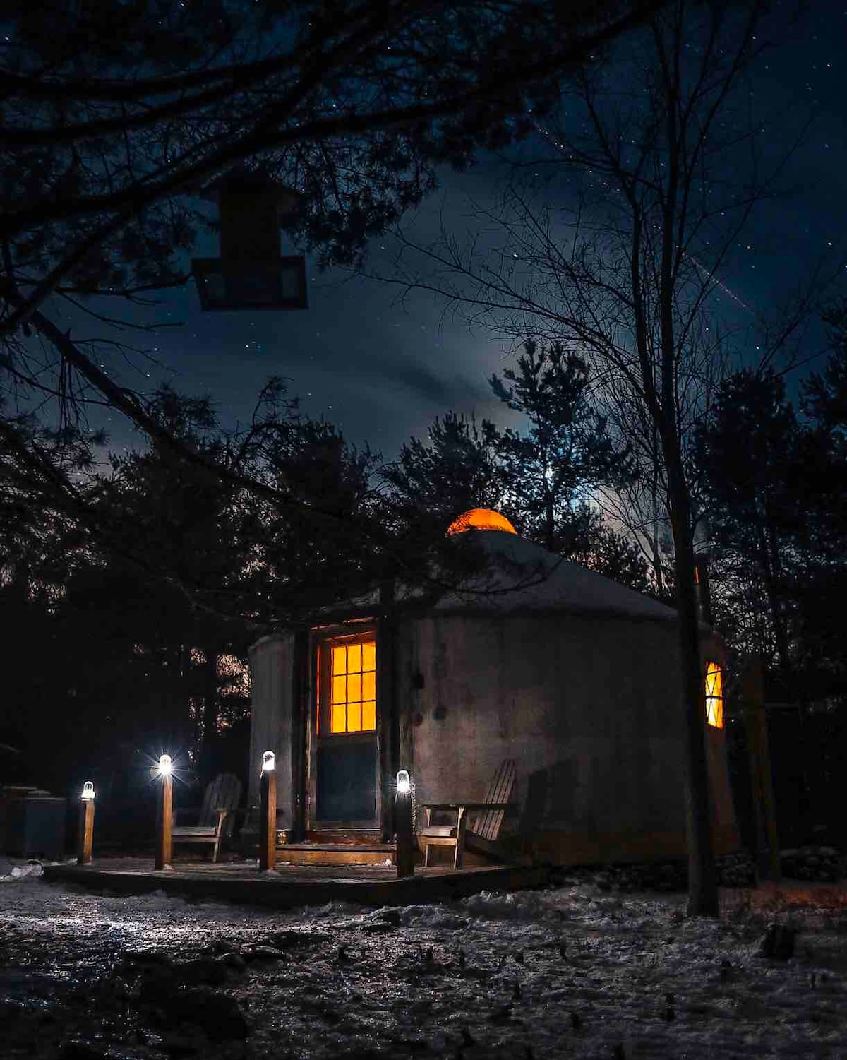 Mariaville Goat Farm Yurt