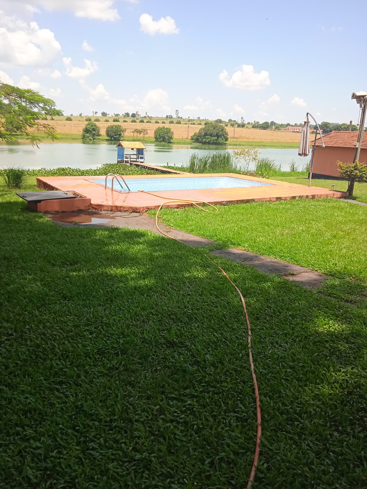 Rancho em Arealva na beira do rio