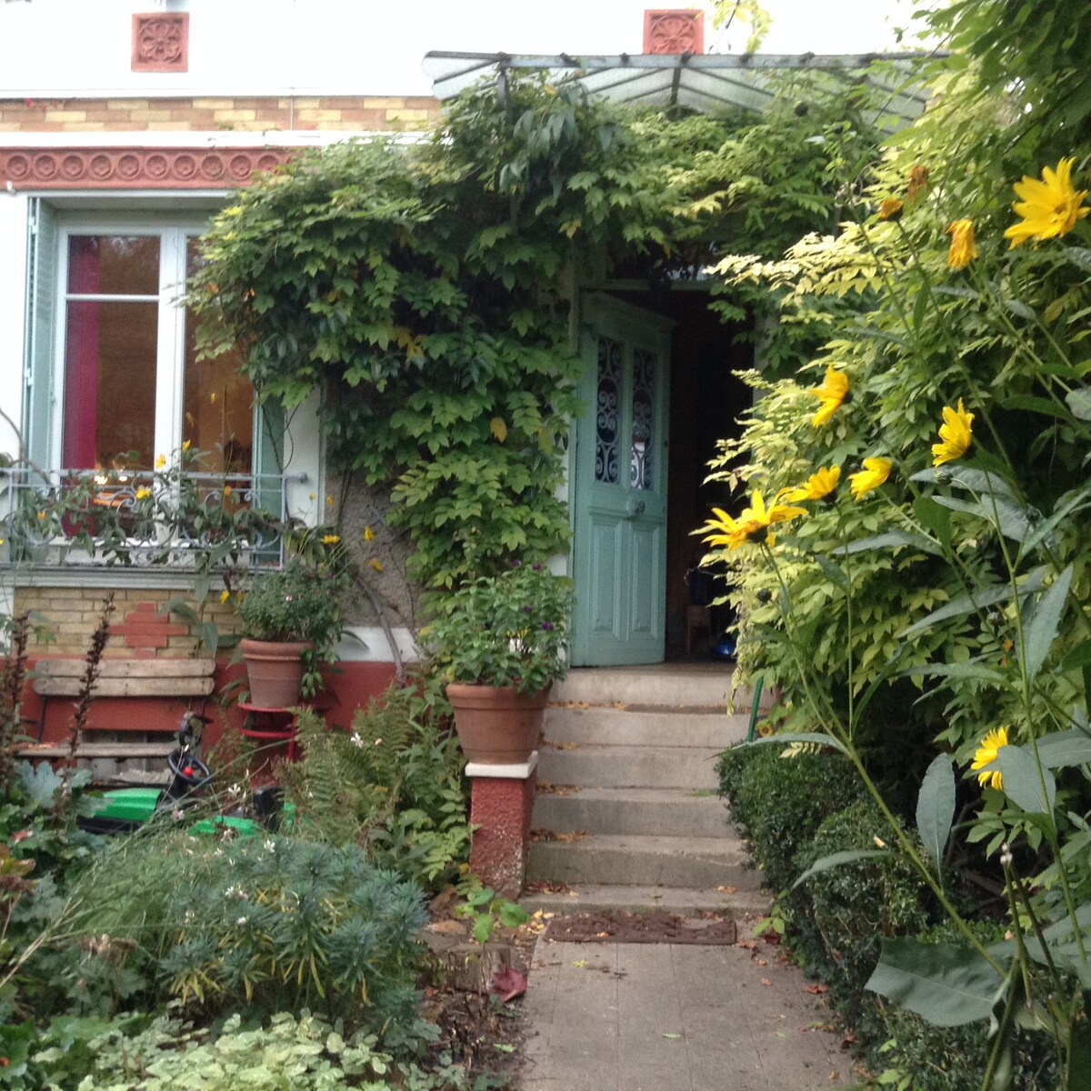 靠近巴黎的家庭住宅和花园