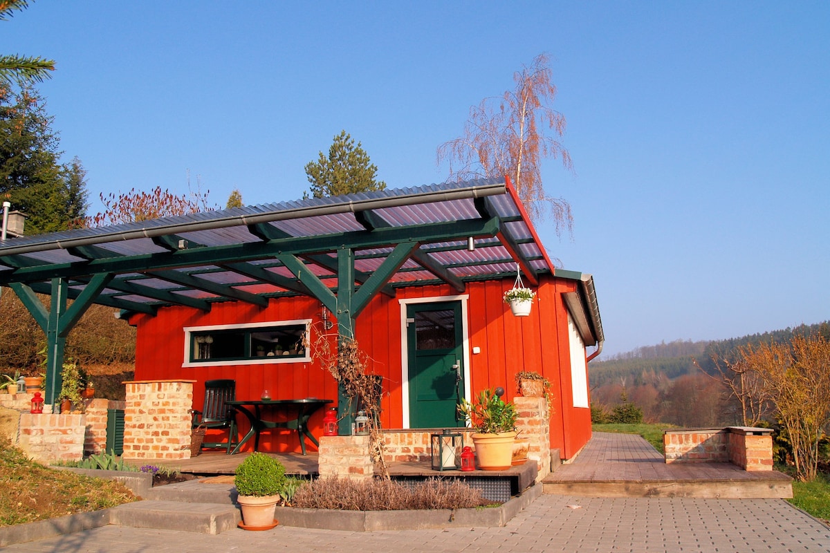 Detached holiday home in the Harz with wood stove