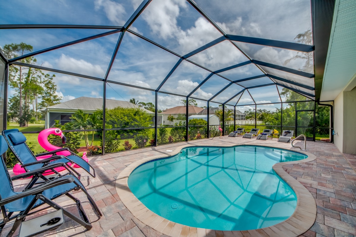 Pool-Villa Vanillasky | 2-8位房客| Bonita Springs