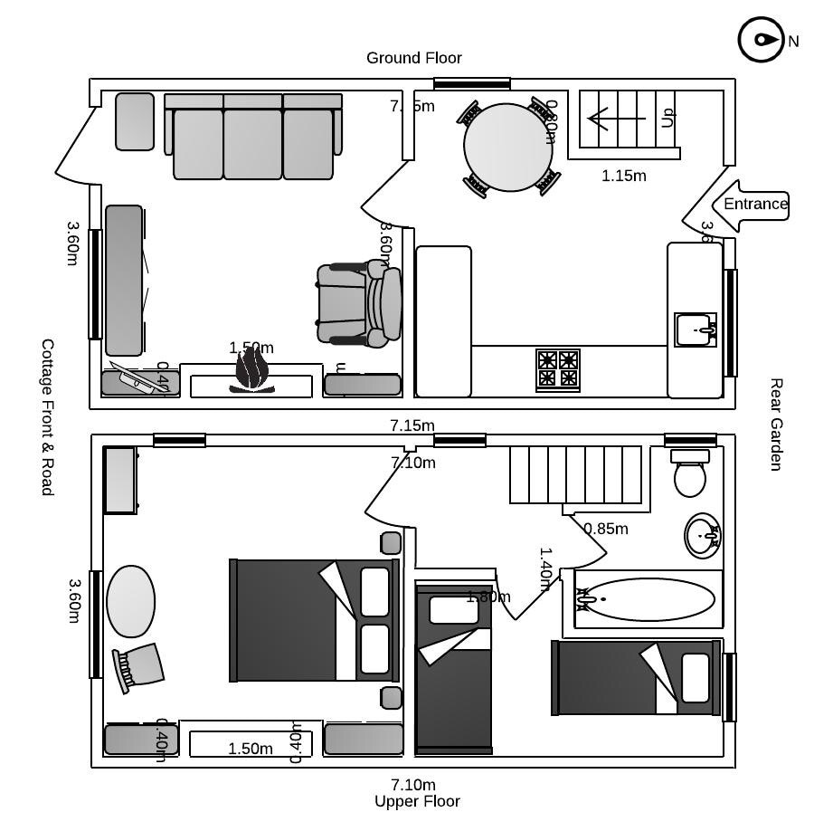 历史悠久的Pilgrims Way小屋