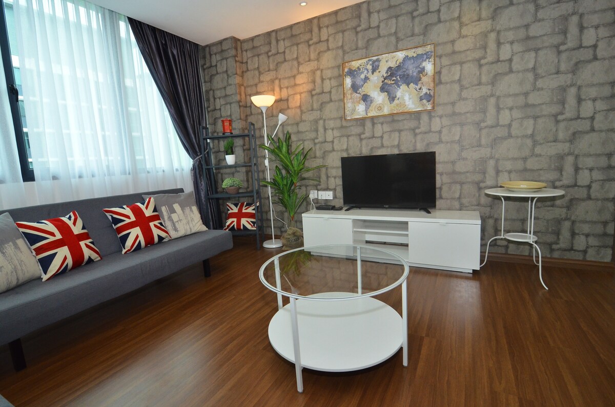 古晋市新Vivacity Cozy Home 1