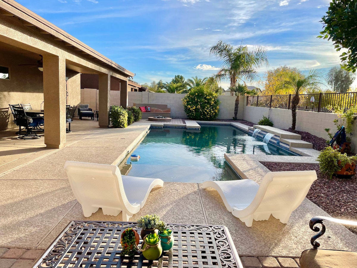 Southwestern Bohemian Home with Private Pool