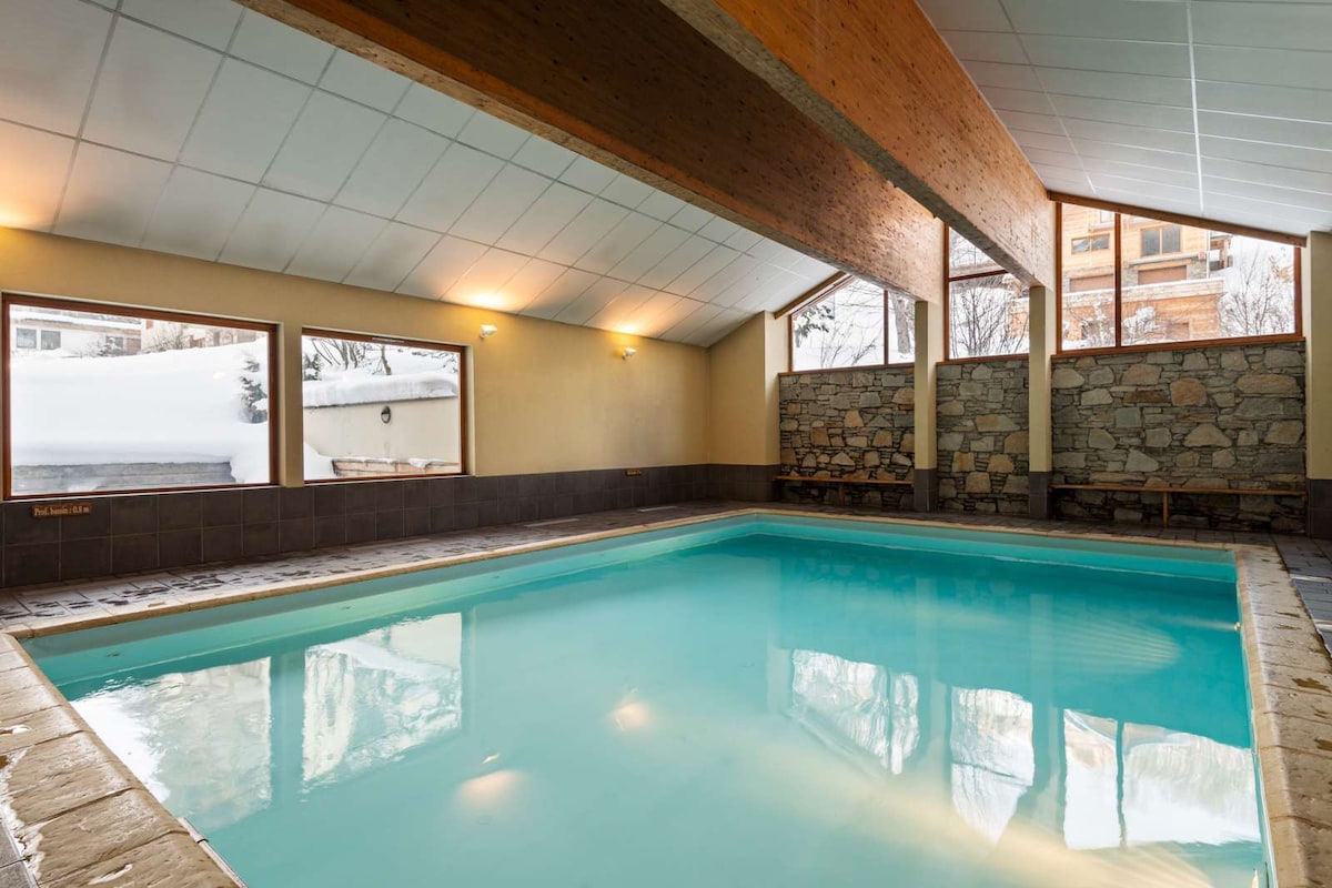 Valloire-Appt 3*-8 pers-Piscine-Rés. le Galibier