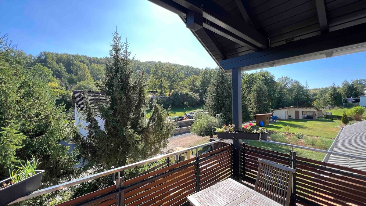 Appartement mit Blick ins Grüne