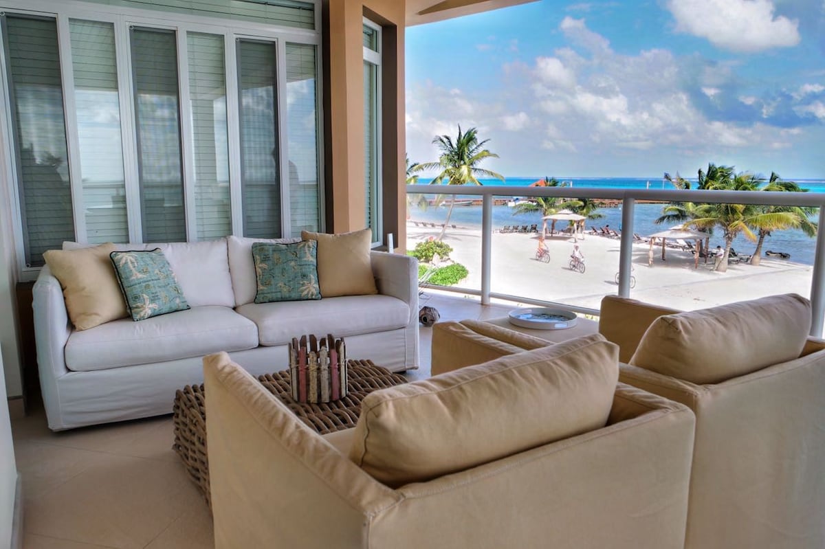 Oceanfront Deluxe condo at Grand Caribe Resort