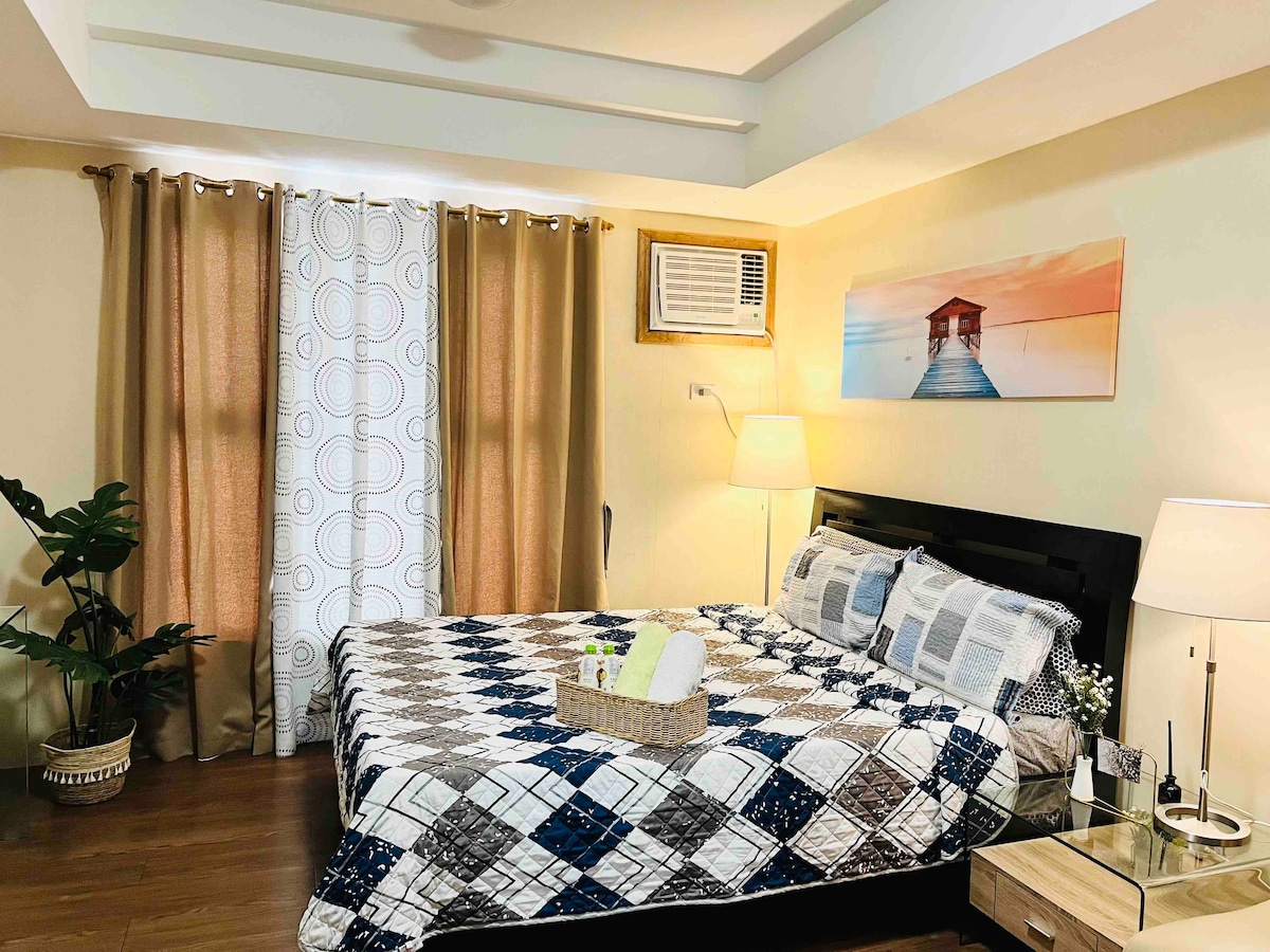 单间公寓房间/East Bel Air Residences Cainta Cainta带无线网络