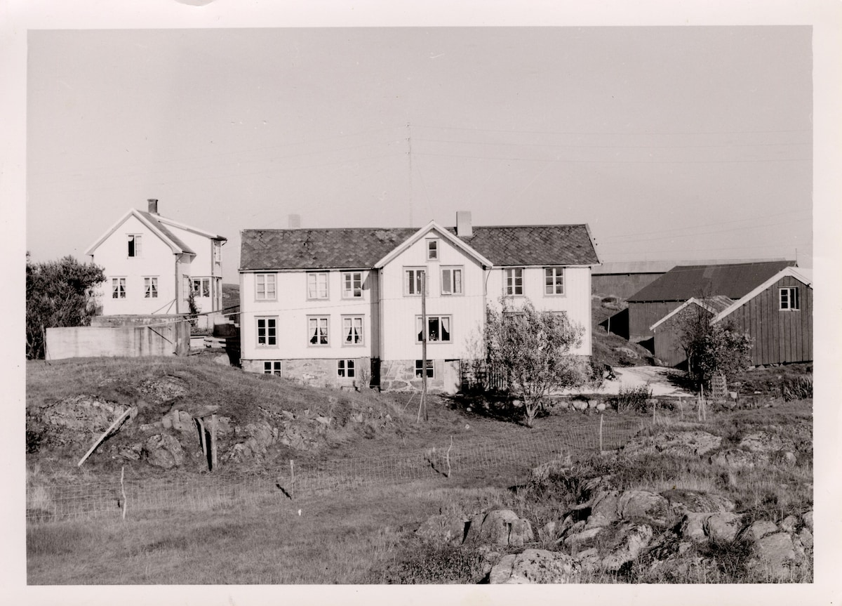Rangøy岛古老农舍