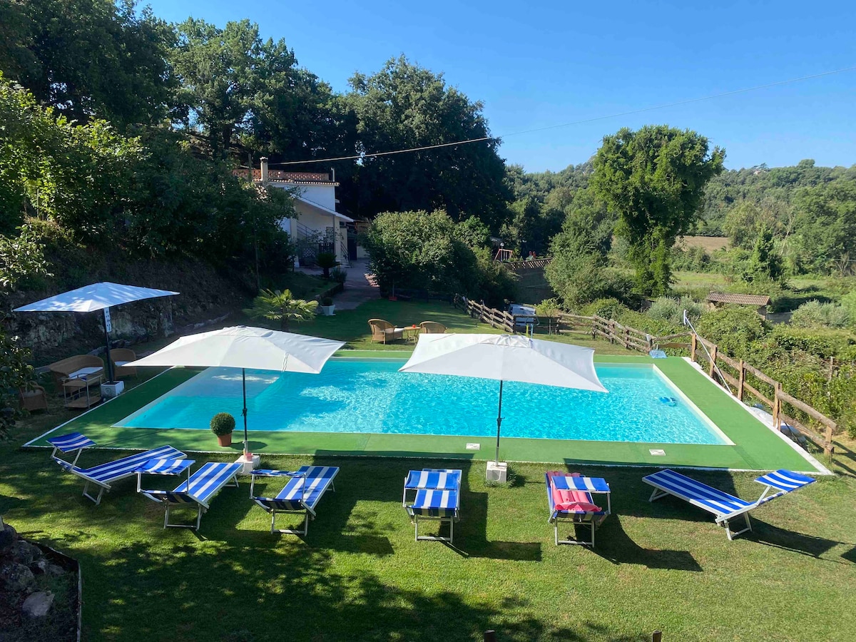 Villa con piscina esclusiva