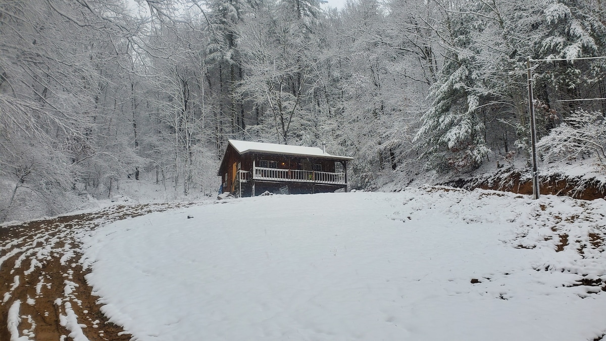 Bare Run: A Secluded Cabin in the Mountains