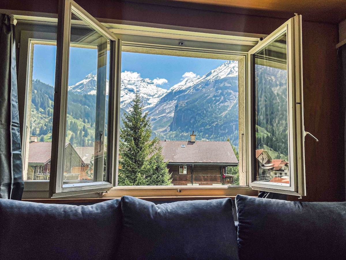瑞士阿尔卑斯山旅馆