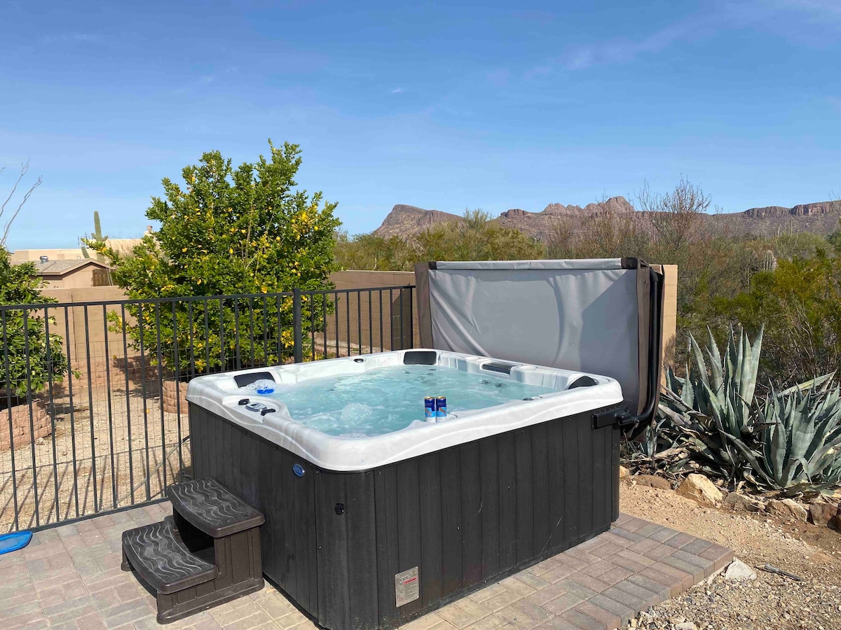 夏季度假-景观-私人房屋-泳池-热水浴缸