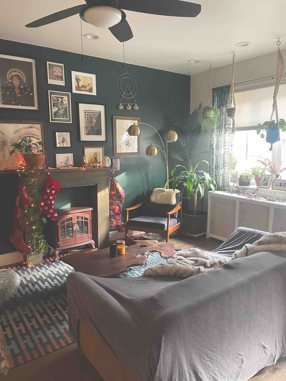 Eclectic and cozy sanctuary