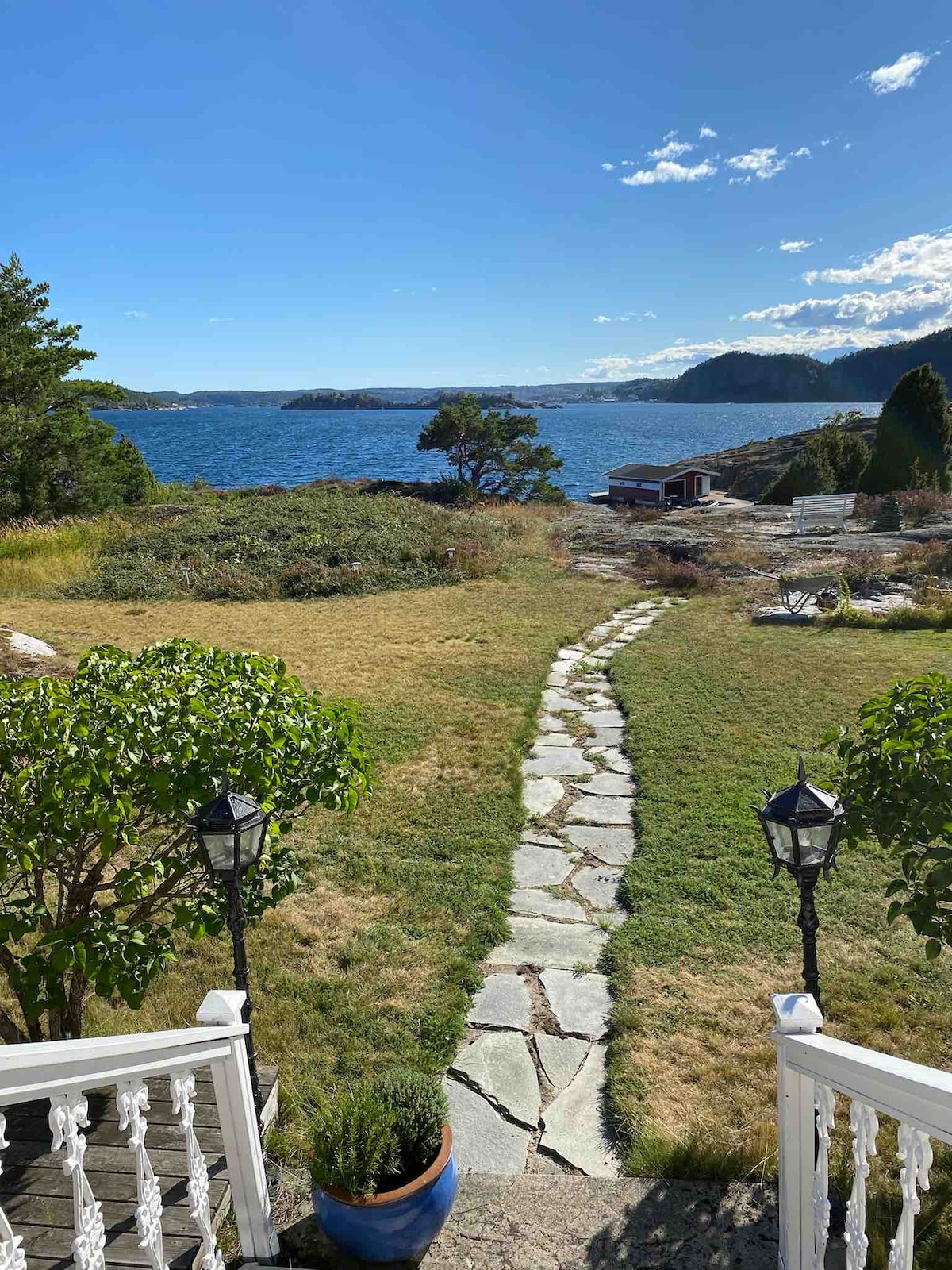 Kragerø ：美丽的房子，景色迷人