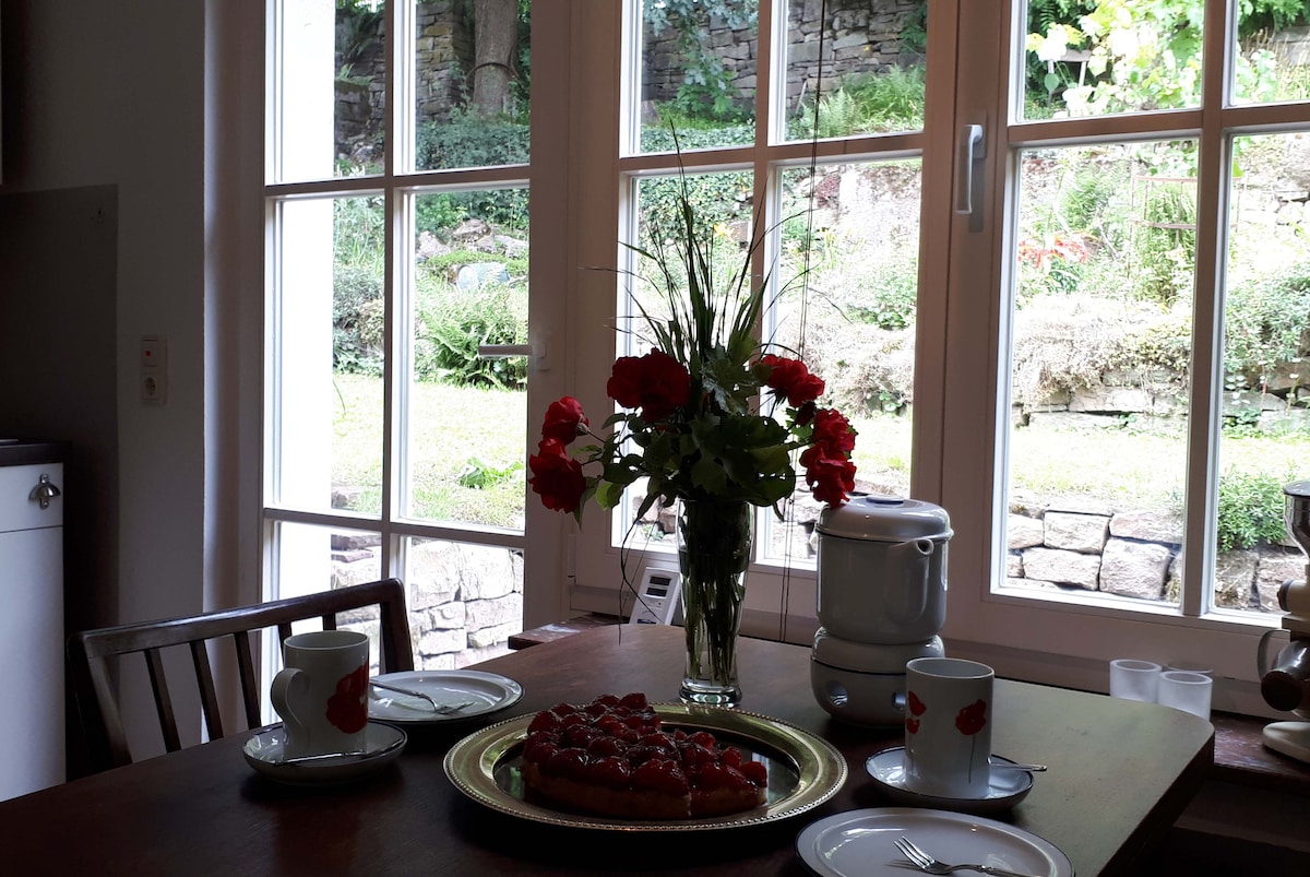 Eine gemütliche Ferienwohnung mit Garten