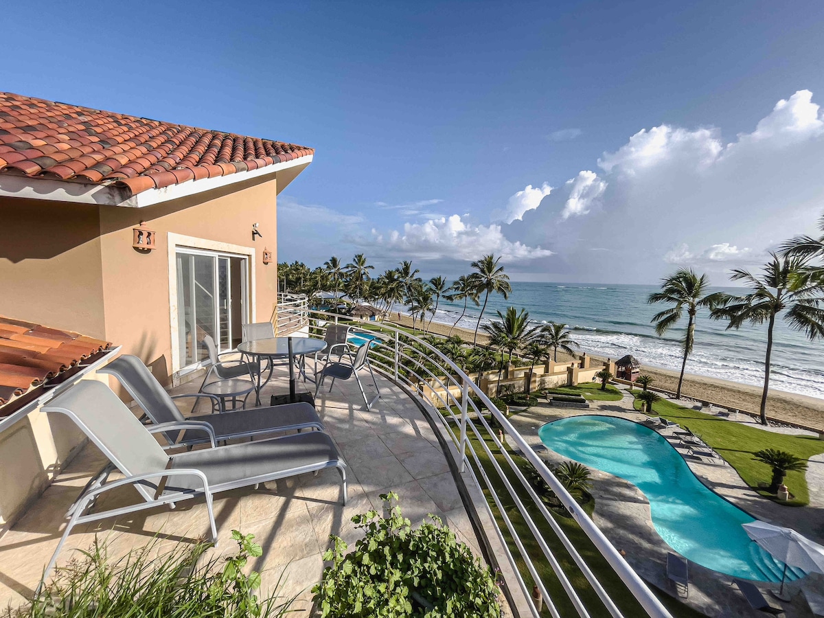 Beachfront Penthouse in Cabarete Beach