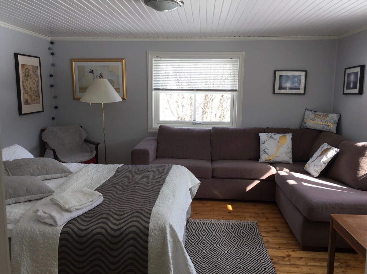 Haukeli -舒适的卧室和卫生间-和阳台！ ！