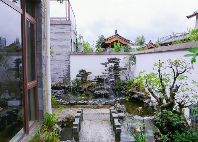 卧云居·双主卧小桥流水庭院别墅(含早).