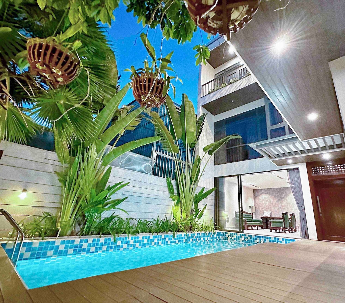 NEW Pool Villa 5 bedrooms-Modern and Comfortable