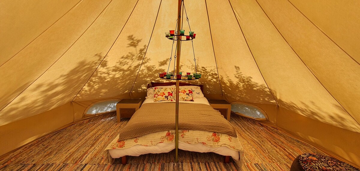 Glamping tent