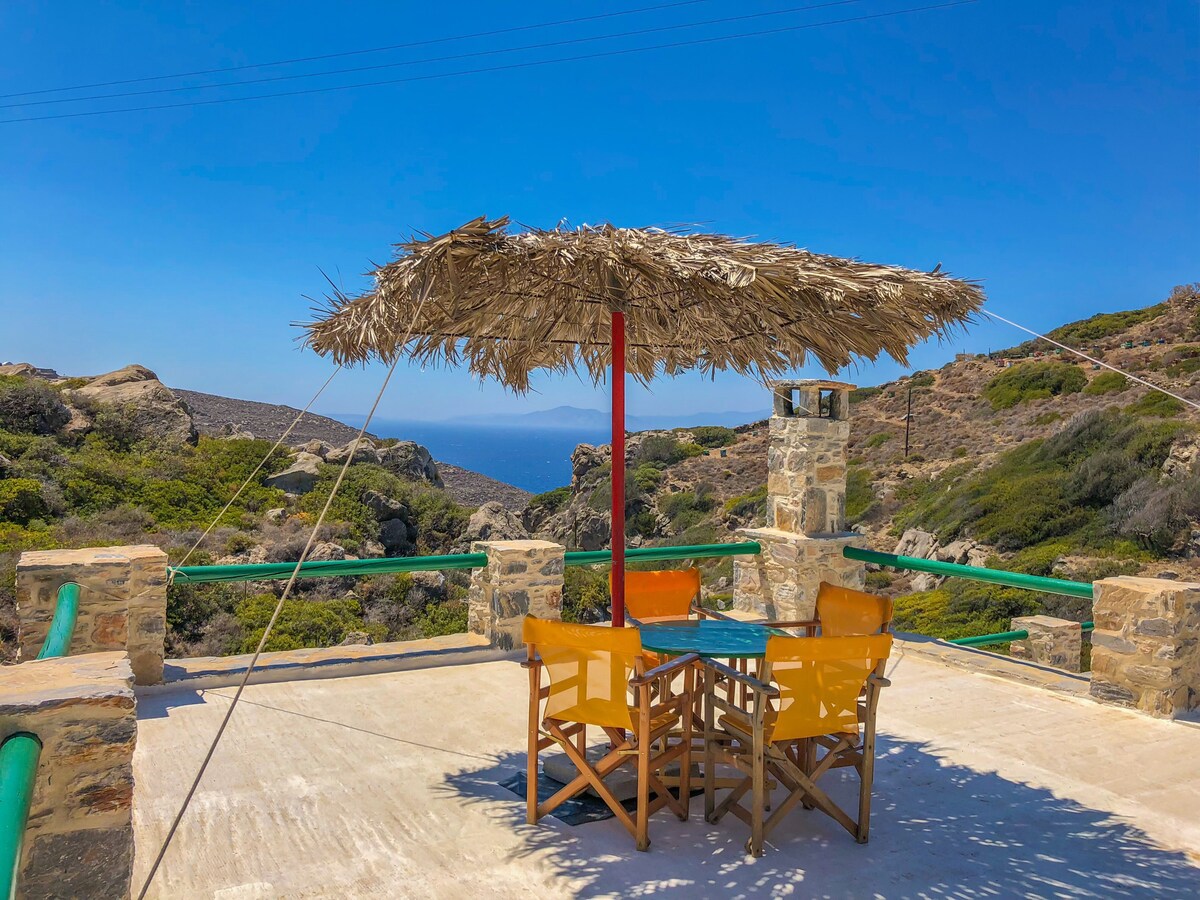 Remote & romantic cottage in Amorgos island