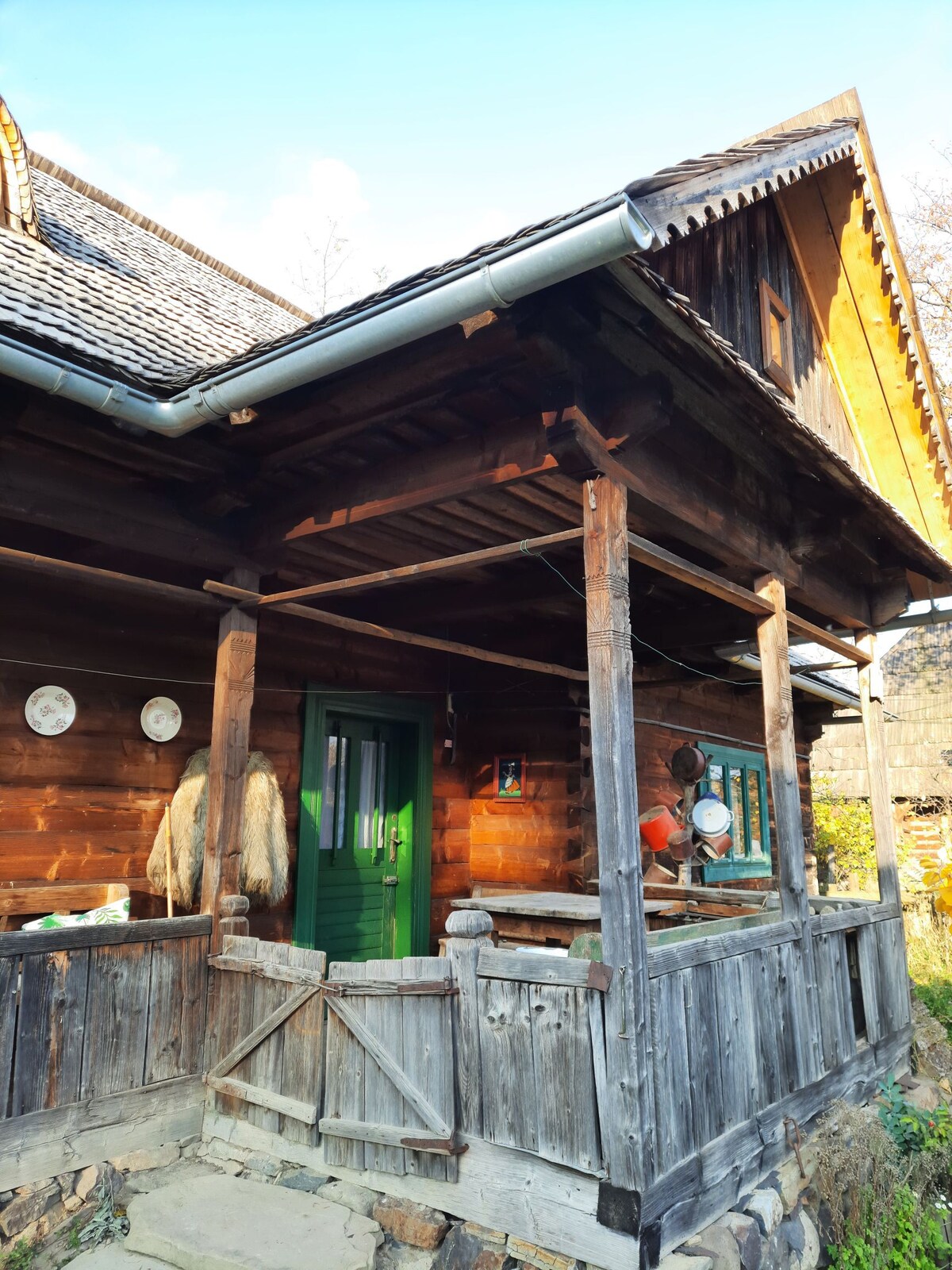 Gezellige traditionele houten woning