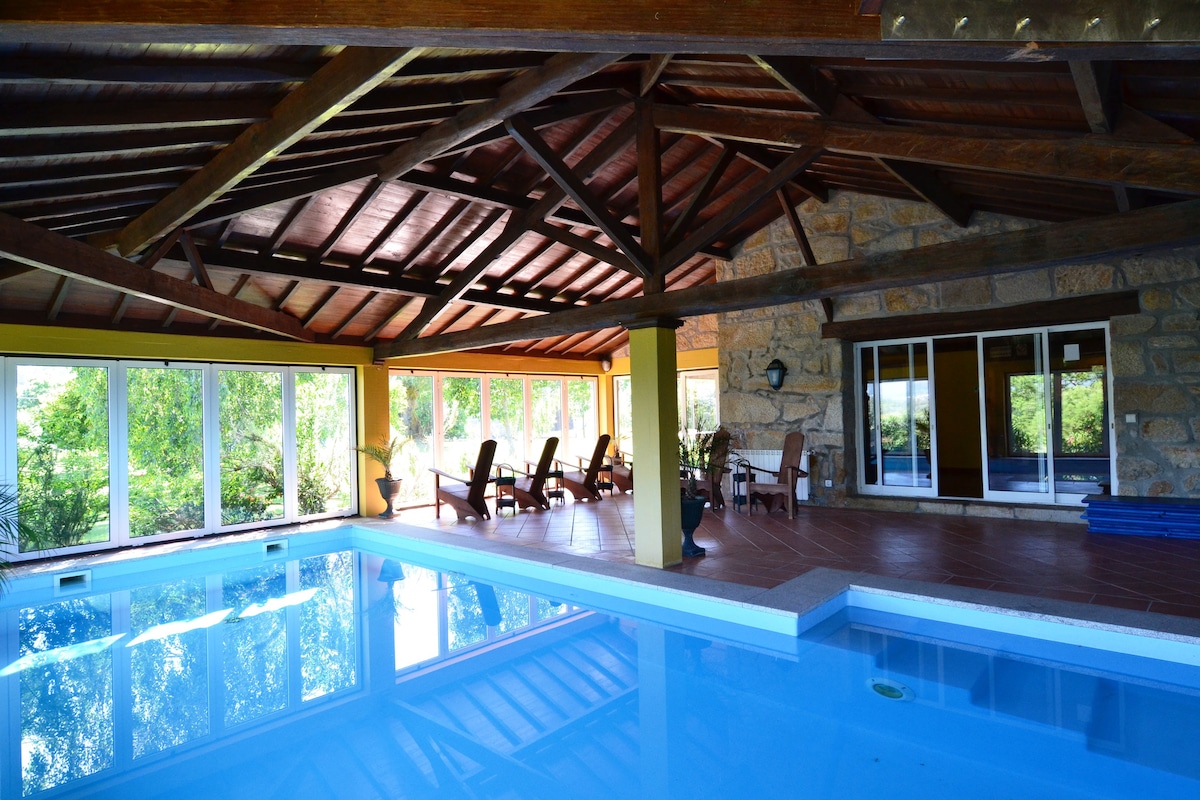Luxury villa with indoor Pool