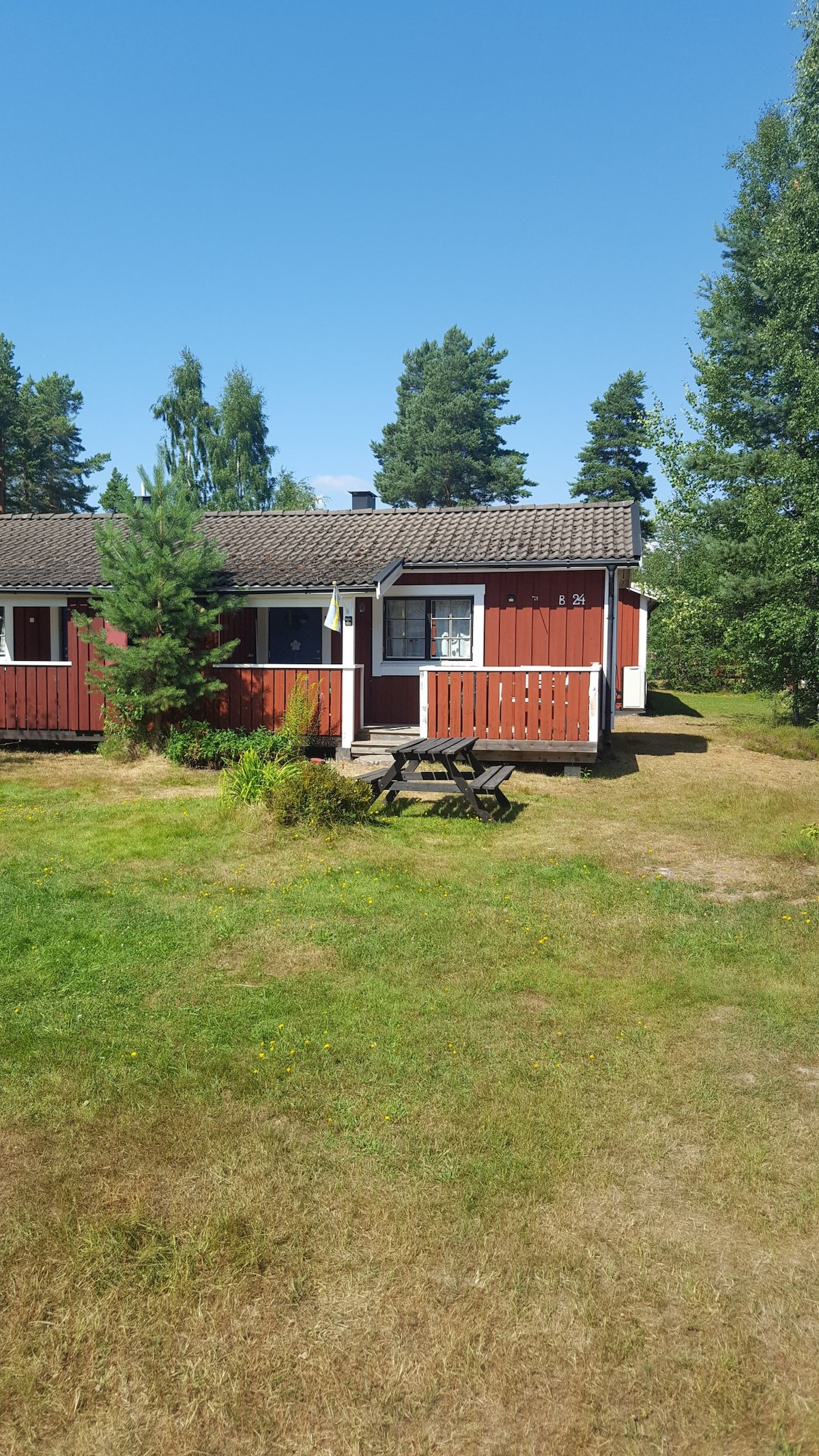 位于Siljan的Sollerön小木屋，靠近Gesunda和Mora