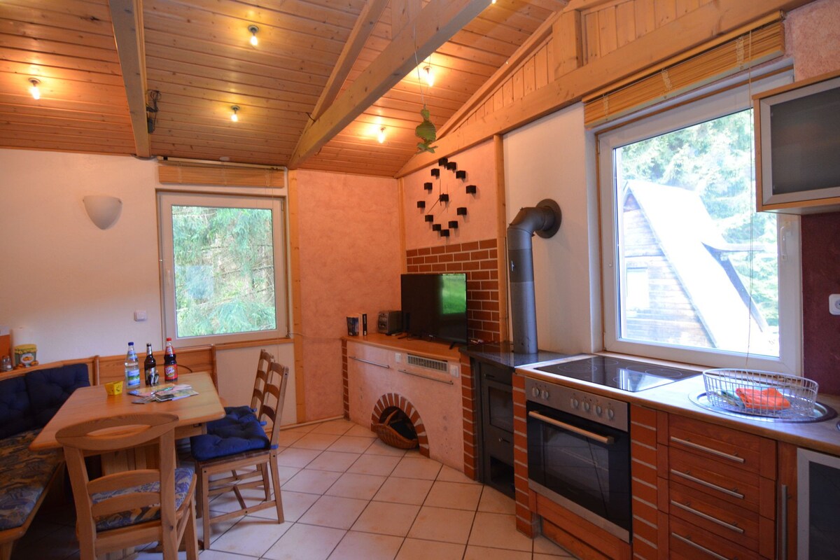 Apartment with covered veranda