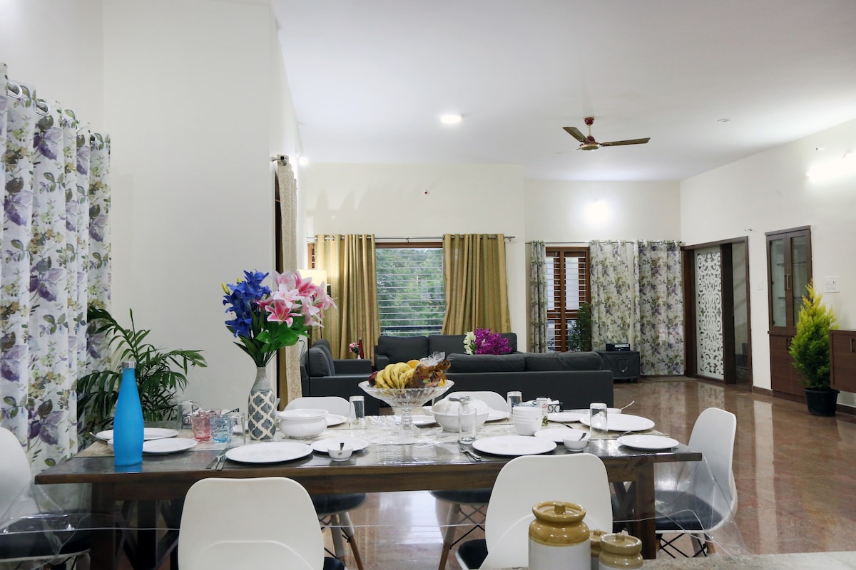 六卧室私人别墅@ Likemyapartment Mysore。