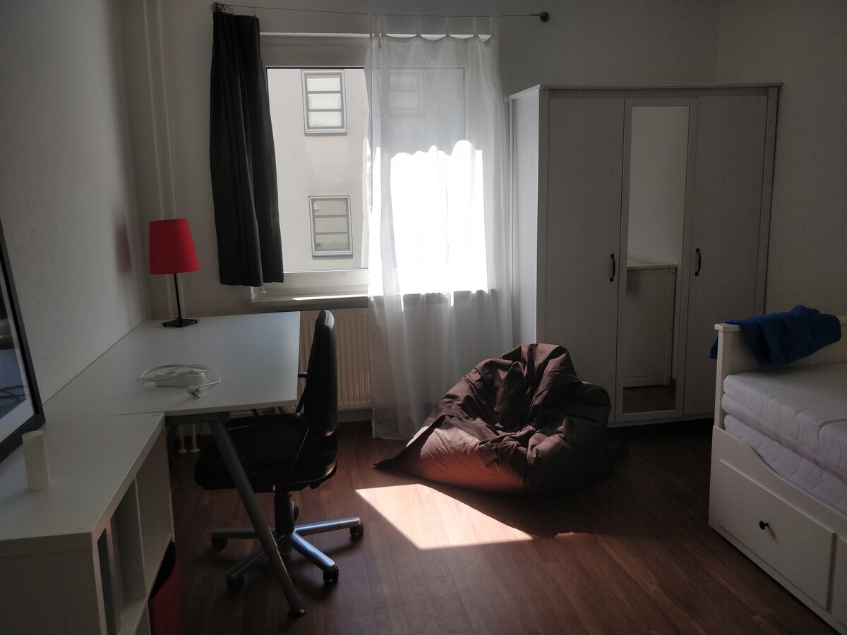 Scandinavian-Style room next to University Park!