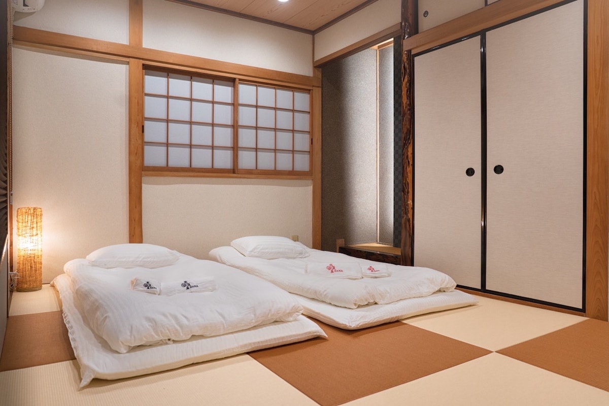 Hanastay Yanagi 2F NEW Opening/36 sqm/ Tatami/WIFI