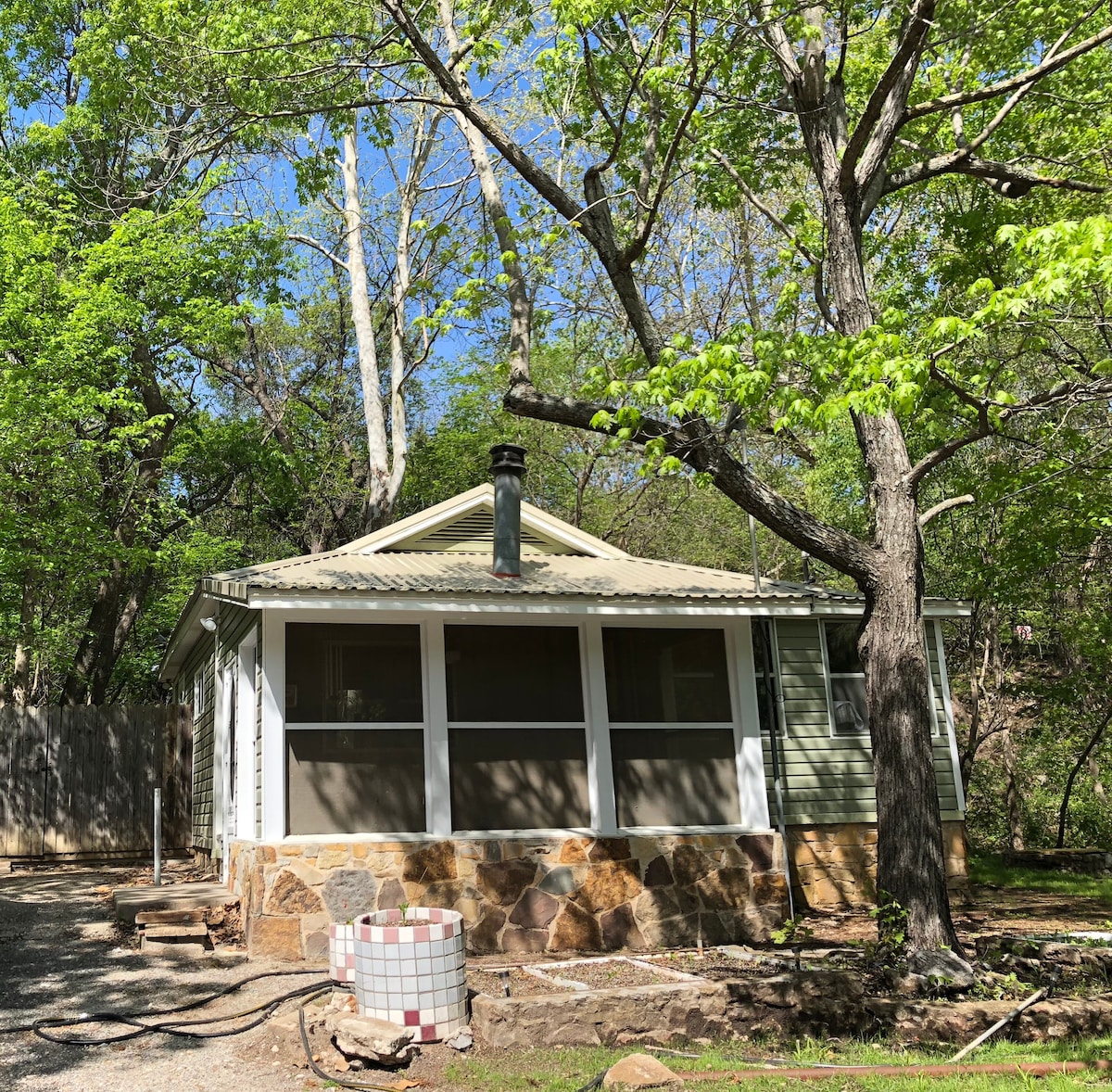 Powell Cabin Inside Turner Falls Park