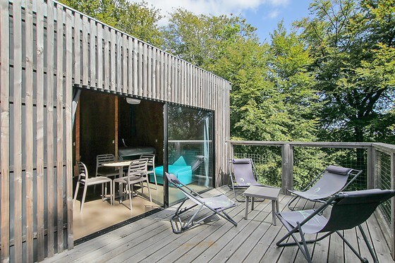 Chalet terrasse Normandie à L'ETAPE EN FORET