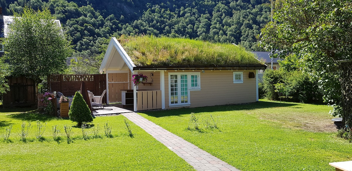 花园里的小屋。
充电可能性