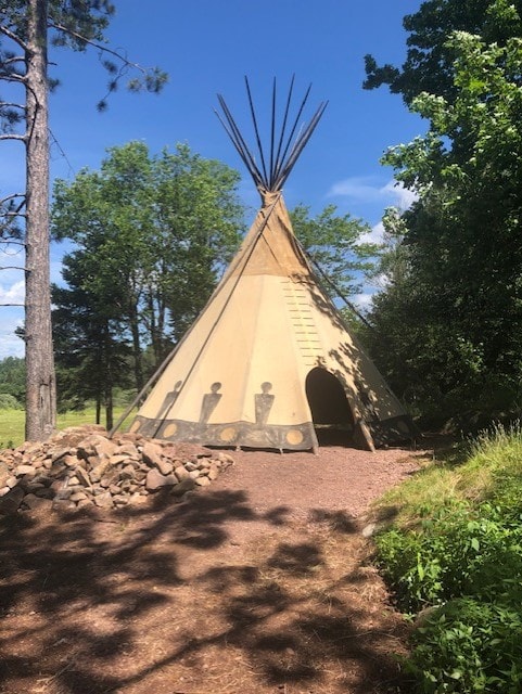 The Chiefs Lodge, 1 of 3 camp sites available