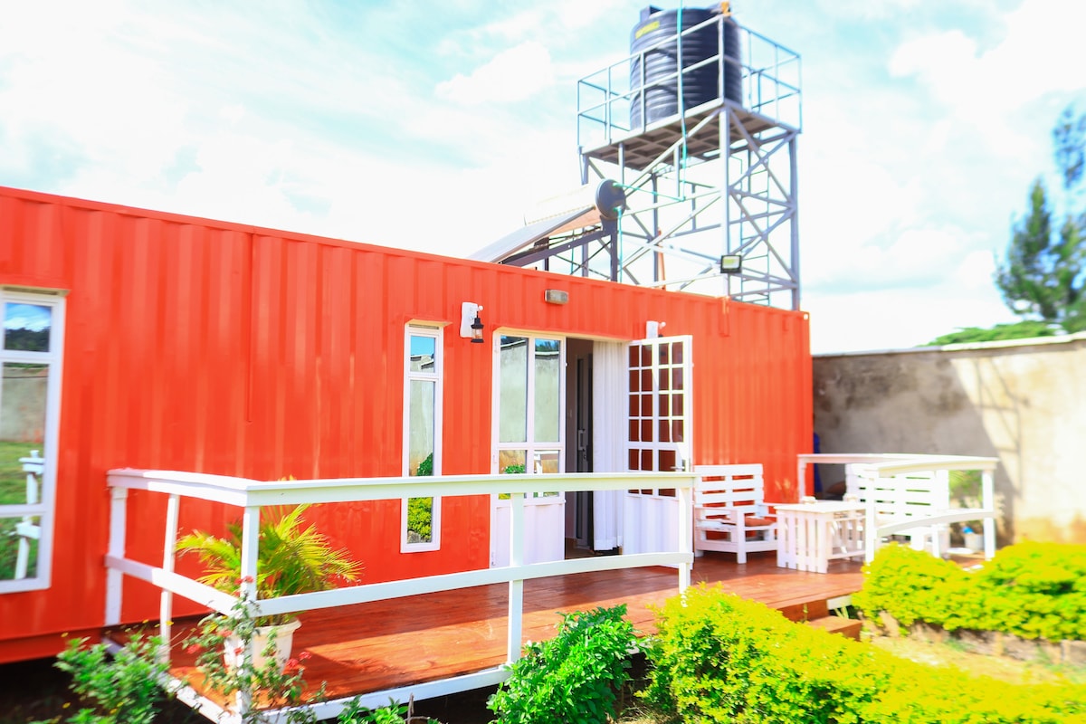 The Red Container-Off Grid