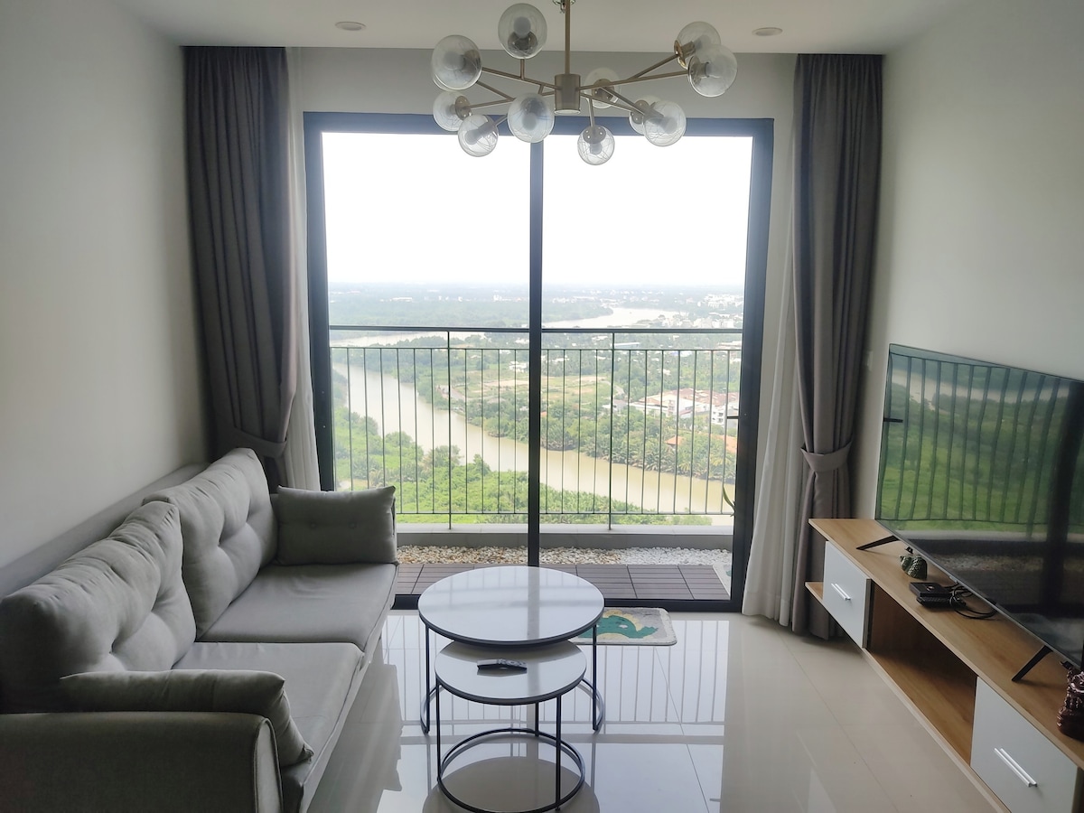 Luxury High View 2卧室公寓Vinhomes Grand Park