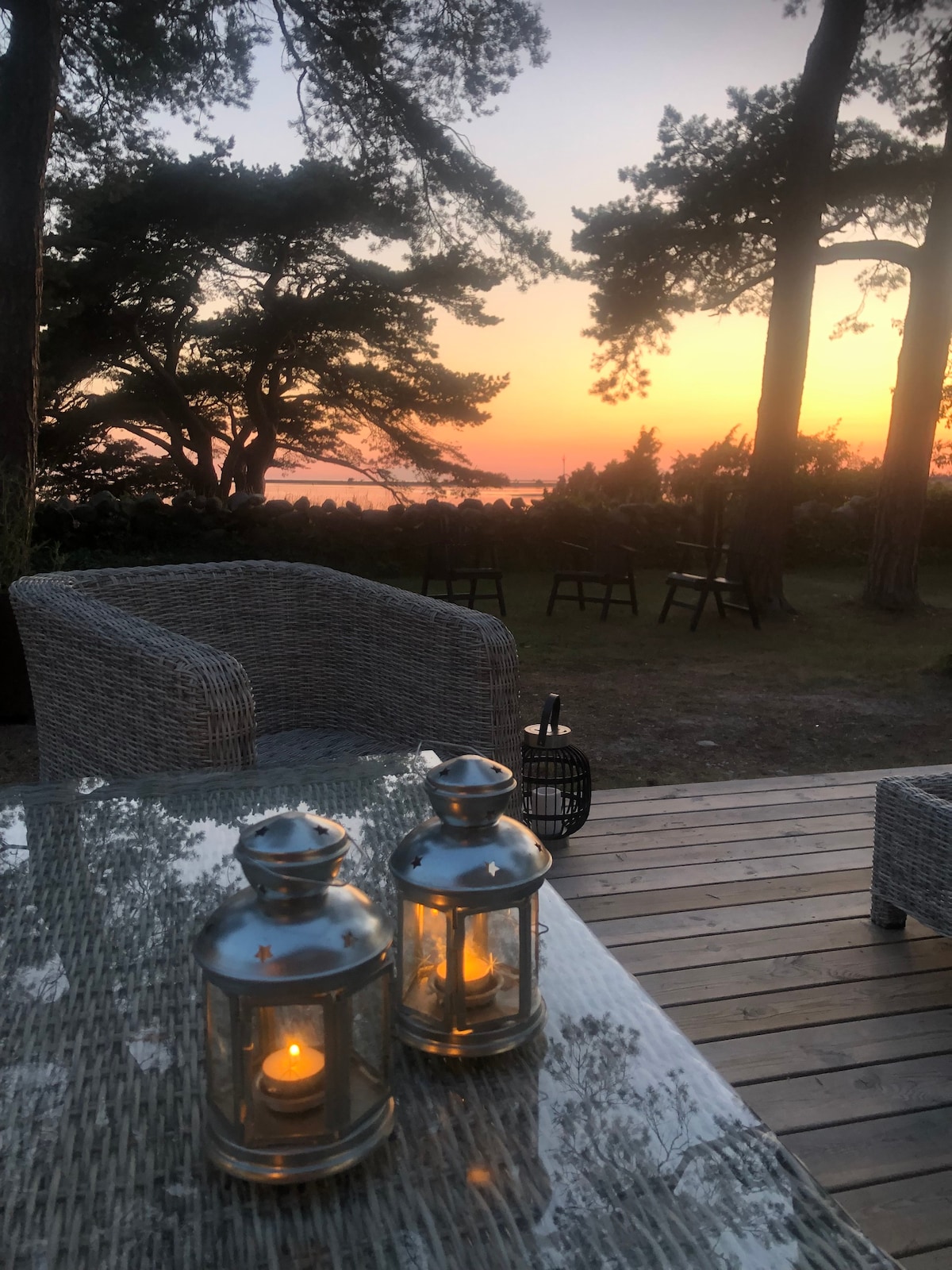 Strandnära i Nisseviken på södra Gotland