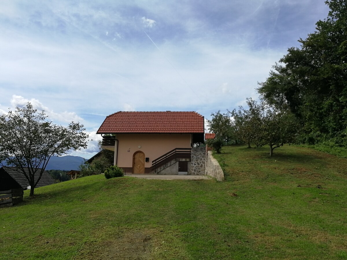 Kolpa河附近宁静舒适的小屋