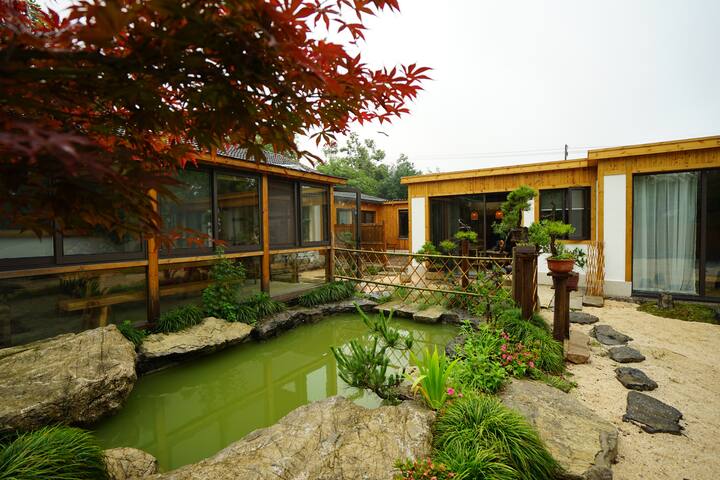 宜兴竹海景区民宿,日式庭院,田园山居,体验雅致的生活美学.