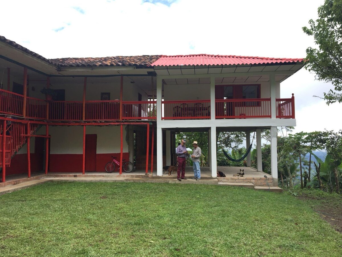 Excelente casa de campo para el relajamiento total