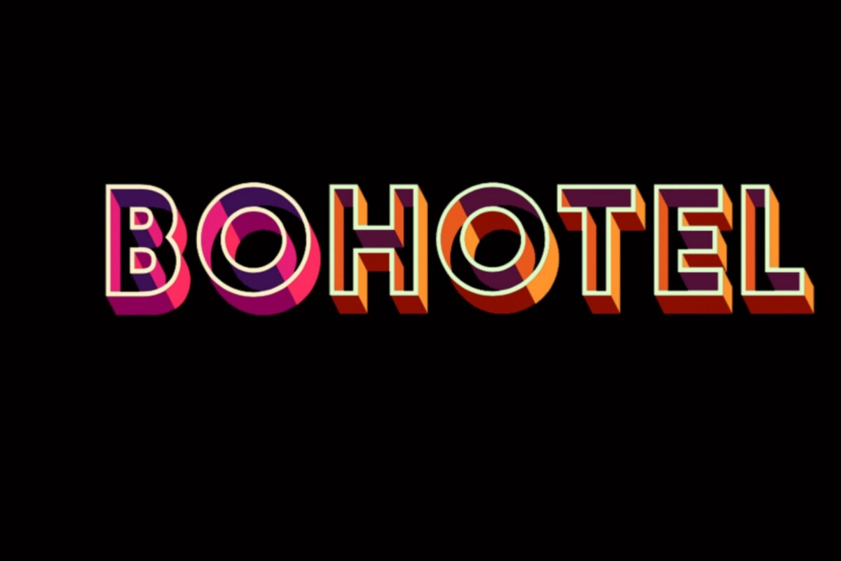 双层床@ BOHOTEL Macclesfield Cheshire单人床