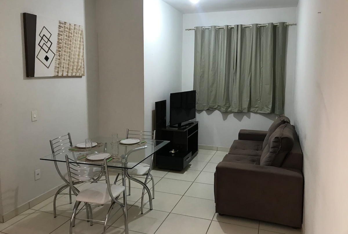 Apartamento para até 4 pessoas no Jardim Brasília