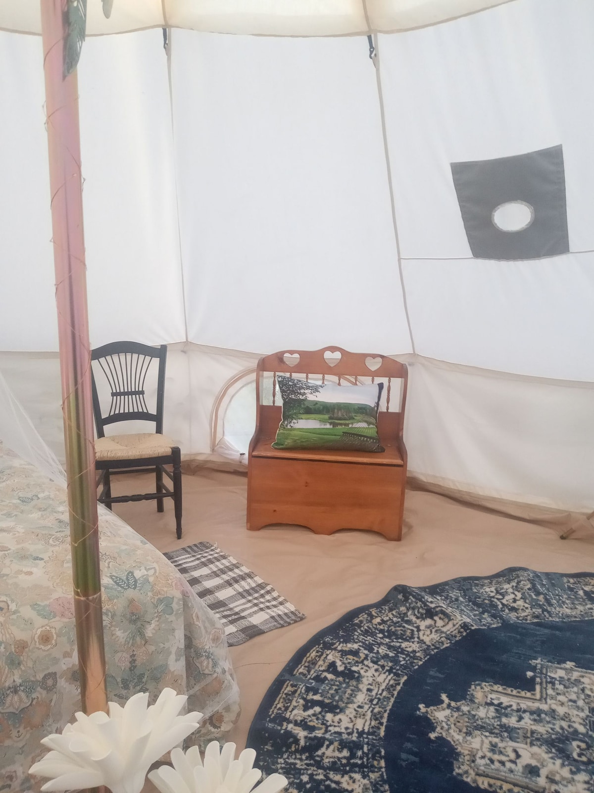 舒适的蒙古包帐篷，私密性好