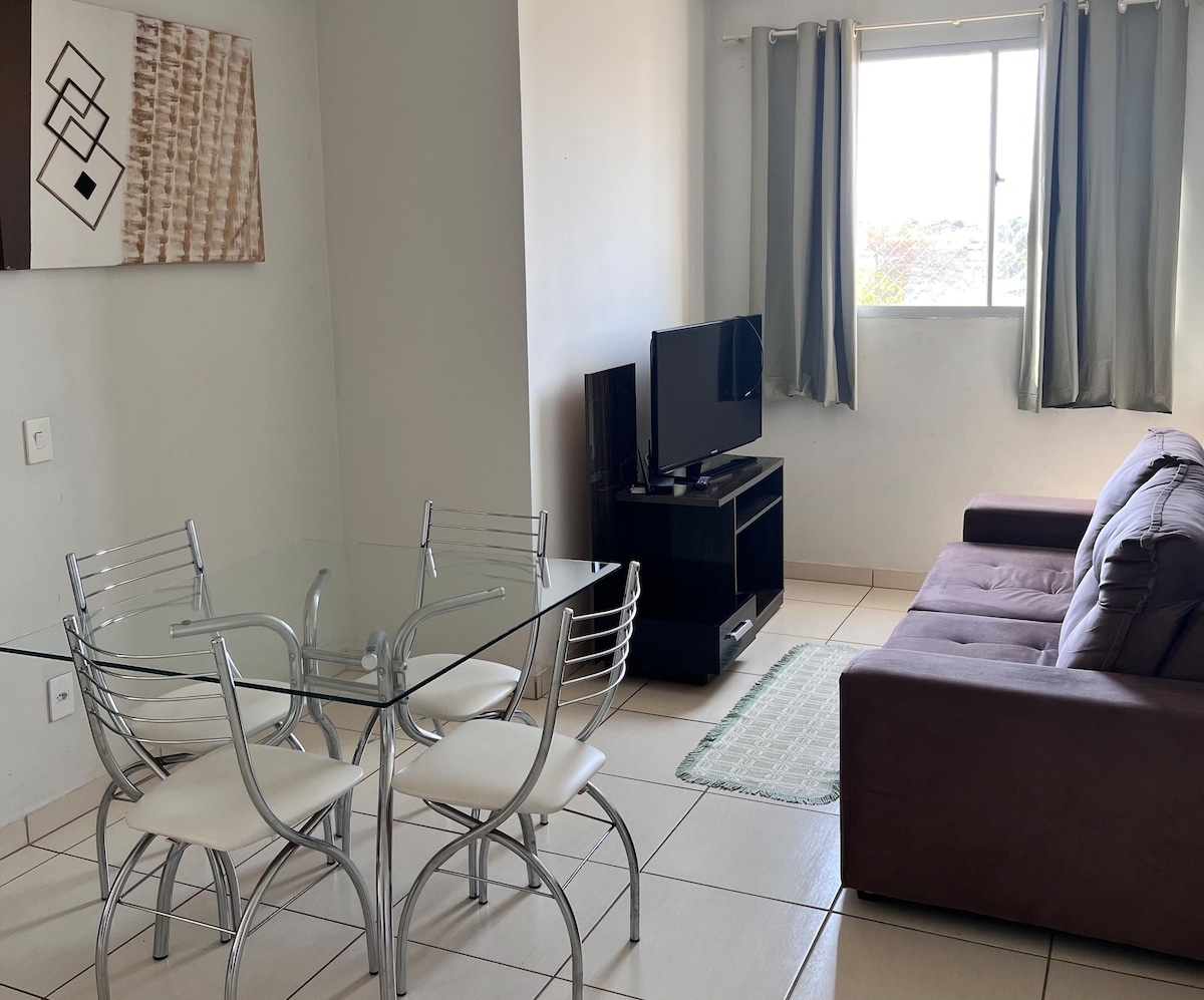 Apartamento para até 4 pessoas no Jardim Brasília